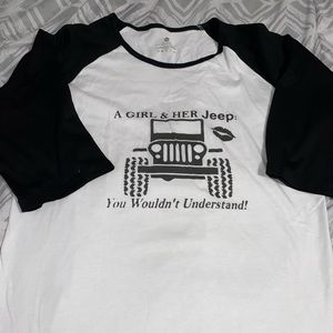 Jeep Baseball Tee